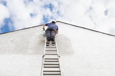 Peinture extérieure à la Bouëxière — façades et ravalement